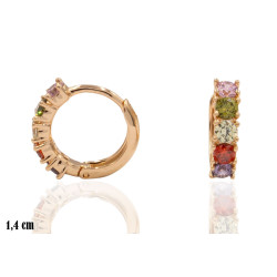 Kolczyki Xuping pozłacane 18k - MF40099